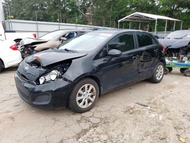 KIA RIO LX 2013 with VIN KNADM5A35D6166980 - Photo from auction