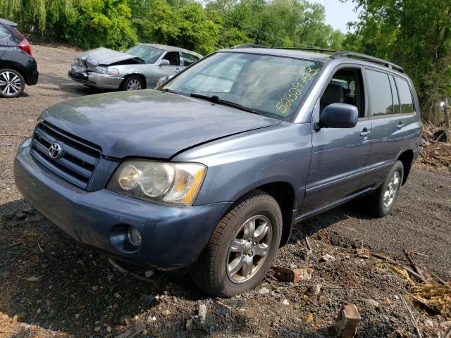 TOYOTA HIGHLANDER 2004 with VIN JTEEP21A940037294 - Photo from auction