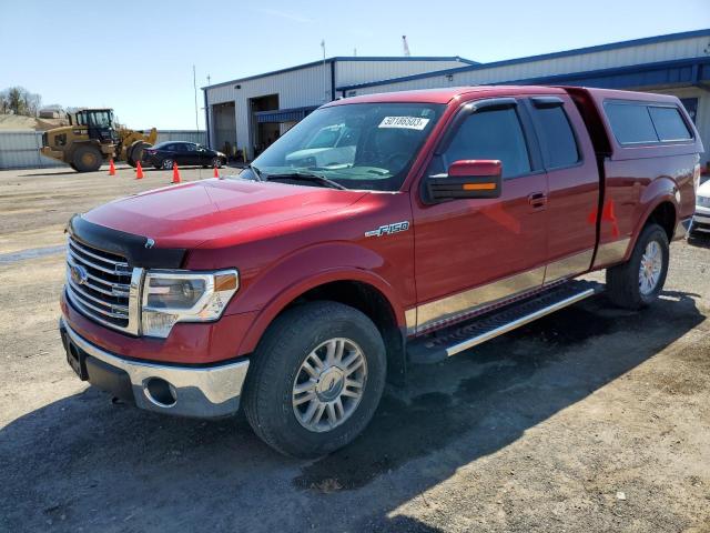 FORD F150 SUPER 2014 with VIN 1FTFX1EF6EKD79543 - Photo from auction