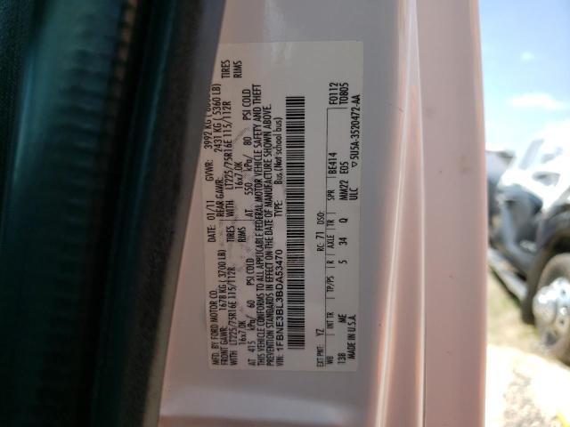 Photo 14 from auction – 2011 FORD ECONOLINE with VIN 1FBNE3BL3BDA53470
