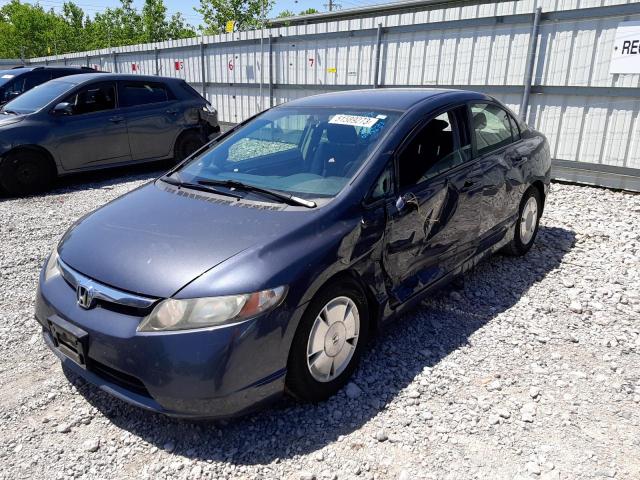 HONDA CIVIC HYBR 2008 with VIN JHMFA36298S019307 - Photo from auction