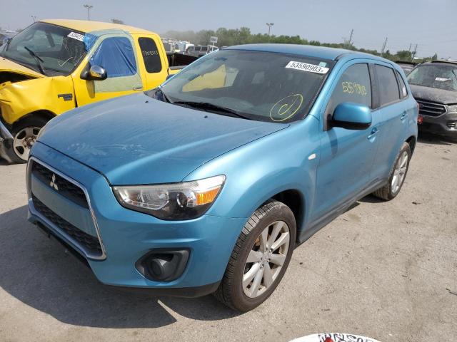 MITSUBISHI OUTLANDER 2013 with VIN 4A4AR3AU1DE022104 - Photo from auction