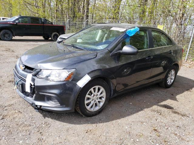 CHEVROLET SONIC LT 2017 with VIN 1G1JD5SH2H4148110 - Photo from auction