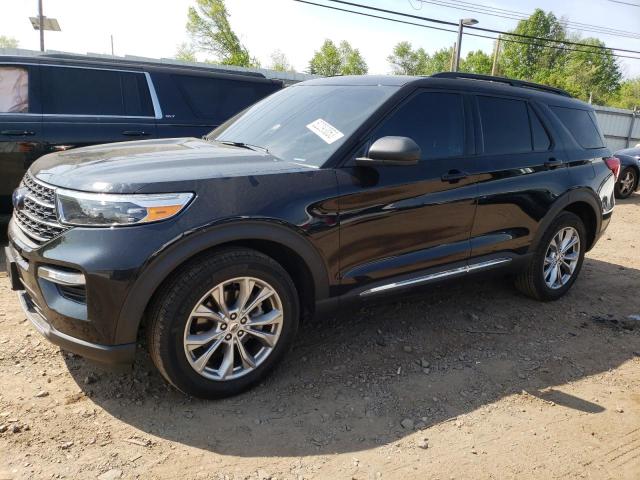 FORD EXPLORER X 2021 with VIN 1FMSK8DH3MGA48411 - Photo from auction