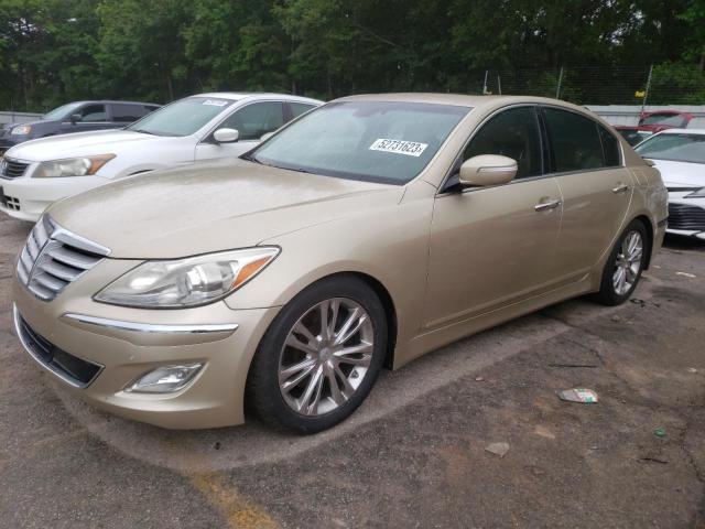 HYUNDAI GENESIS 3. 2012 with VIN KMHGC4DD5CU193748 - Photo from auction