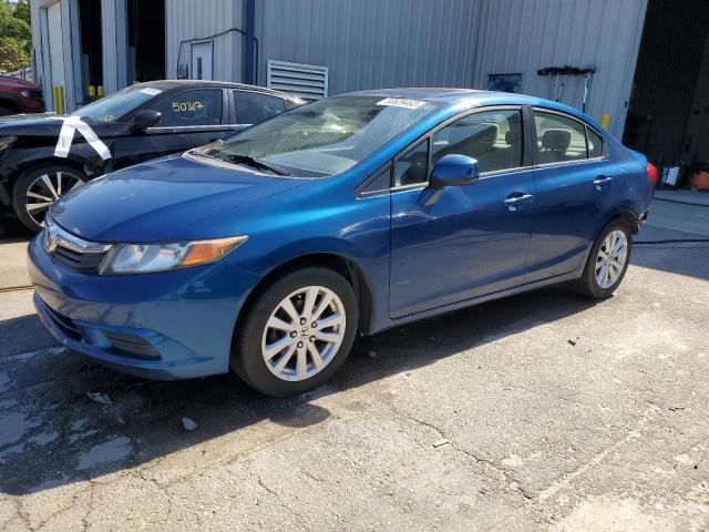 HONDA CIVIC EX 2012 with VIN 19XFB2F81CE027670 - Photo from auction