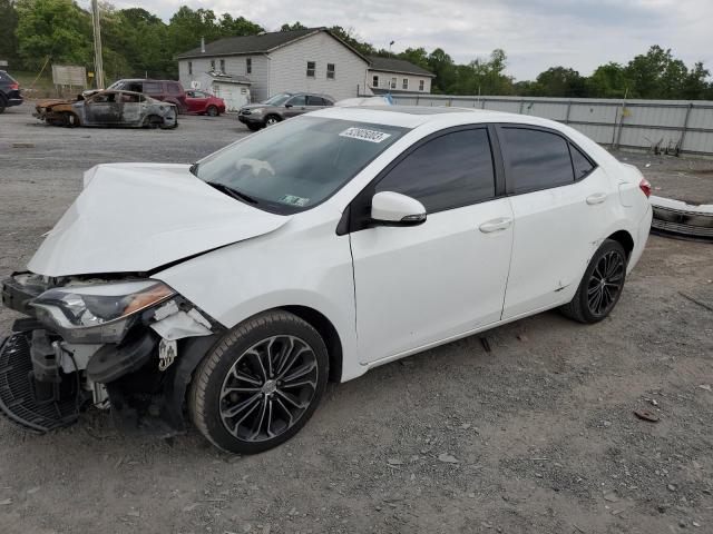 TOYOTA COROLLA L 2016 مع رقم تعريف المركبة 2T1BURHEXGC525293 - صورة من المزاد