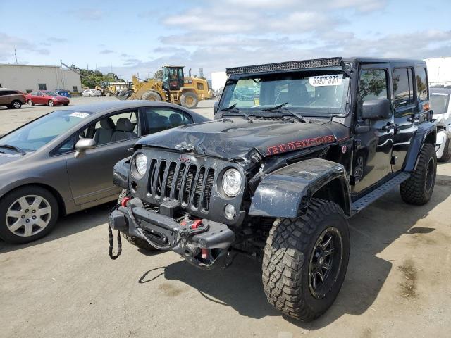 JEEP WRANGLER U 2018 with VIN 1C4BJWFG8JL830402 - Photo from auction