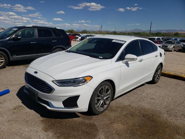 FORD FUSION SEL 2019 with VIN 3FA6P0CD5KR236916 - Photo from auction
