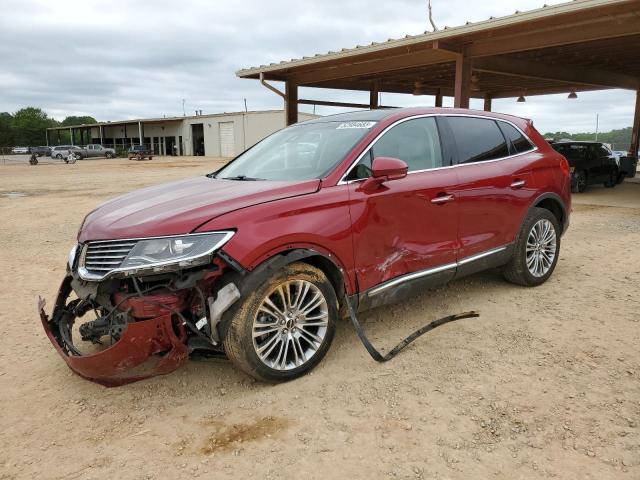 LINCOLN MKX RESERV 2018 with VIN 2LMPJ8LR9JBL46584 - Photo from auction