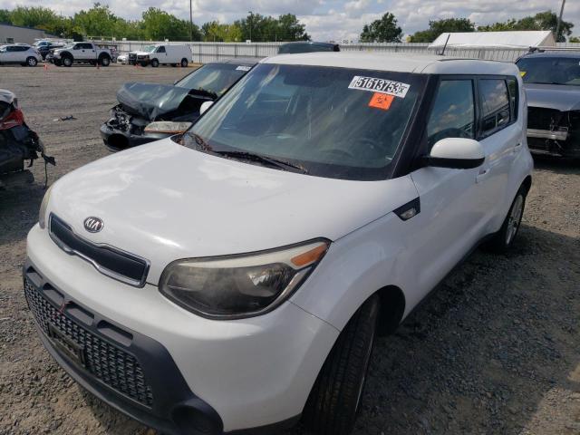 KIA SOUL 2014 with VIN KNDJN2A26E7055780 - Photo from auction