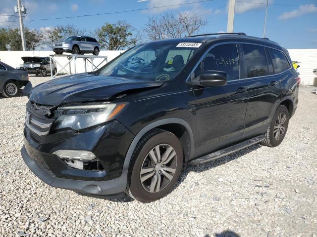 HONDA PILOT EXL 2016 with VIN 5FNYF5H82GB006418 - Photo from auction