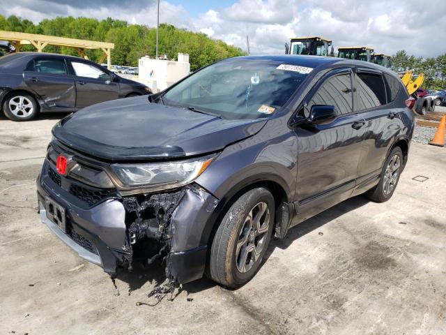 HONDA CR-V EX 2017 with VIN 2HKRW2H56HH635501 - Photo from auction