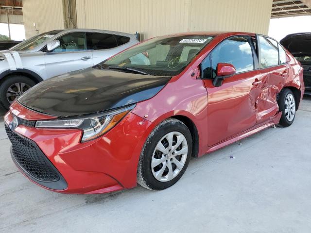 TOYOTA COROLLA LE 2020 with VIN 5YFEPRAE5LP058325 - Photo from auction
