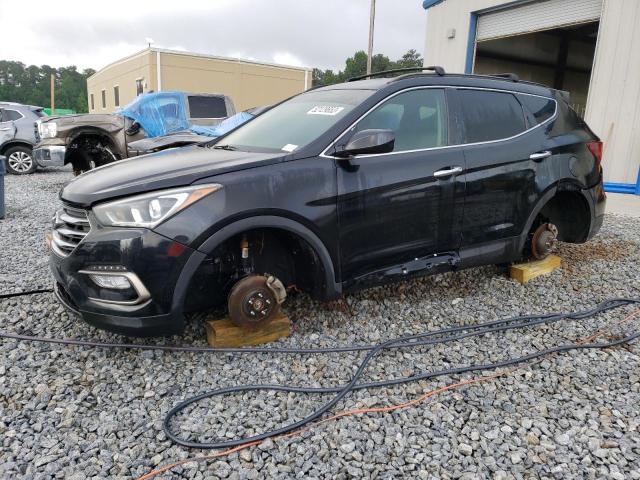 HYUNDAI SANTA FE S 2017 with VIN 5NMZU3LB0HH015457 - Photo from auction
