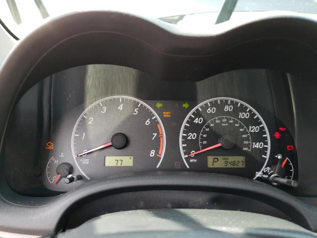 Photo 9 from auction – 2012 TOYOTA COROLLA BA with VIN 2T1BU4EE7CC910442