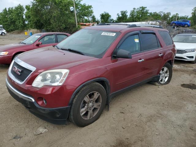 GMC ACADIA SLE 2011 with VIN 1GKKVNED6BJ103833 - Photo from auction