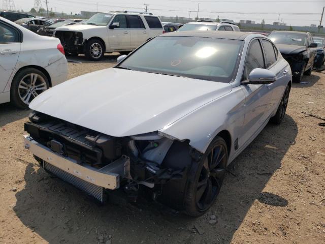 GENESIS G70 BASE 2022 with VIN KMTG54TEXNU081881 - Photo from auction