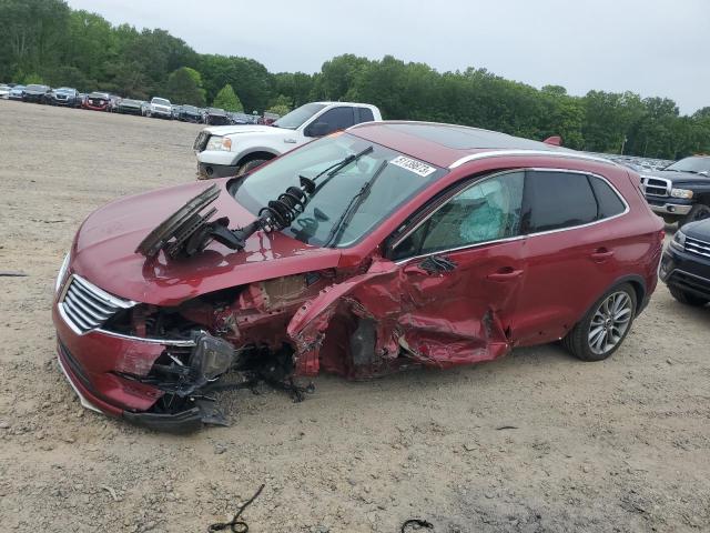 LINCOLN MKC RESERV 2017 with VIN 5LMCJ3C93HUL70233 - Photo from auction