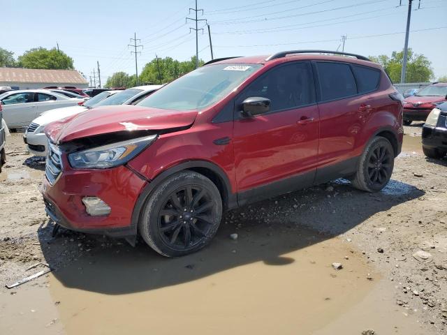 FORD ESCAPE SE 2018 with VIN 1FMCU0GD2JUC02368 - Photo from auction