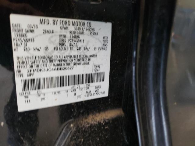 Photo 14 from auction – 2010 FORD EDGE SEL with VIN 2FMDK3JC4ABB20627