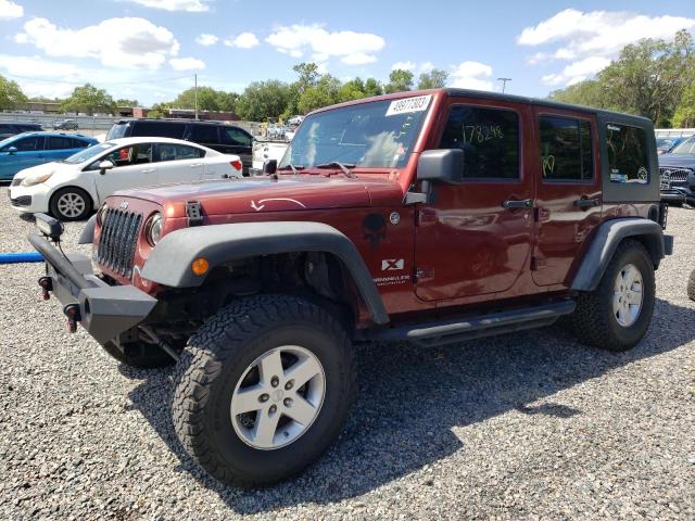 JEEP WRANGLER U 2008 with VIN 1J4GA39158L592914 - Photo from auction