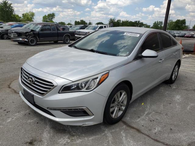 HYUNDAI SONATA SE 2015 with VIN 5NPE24AF6FH031128 - Photo from auction