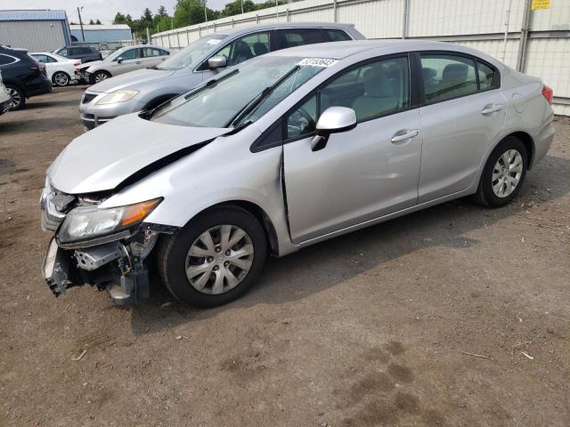 HONDA CIVIC LX 2012 with VIN 19XFB2F51CE355872 - Photo from auction