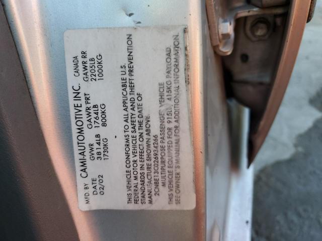 Photo 14 from auction – 2002 CHEVROLET TRACKER with VIN 2CNBE13C026934266