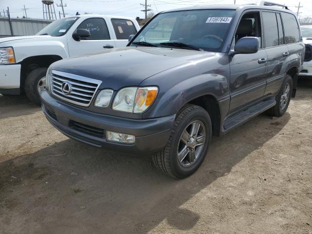 LEXUS LX 470 2006 with VIN JTJHT00W564015378 - Photo from auction