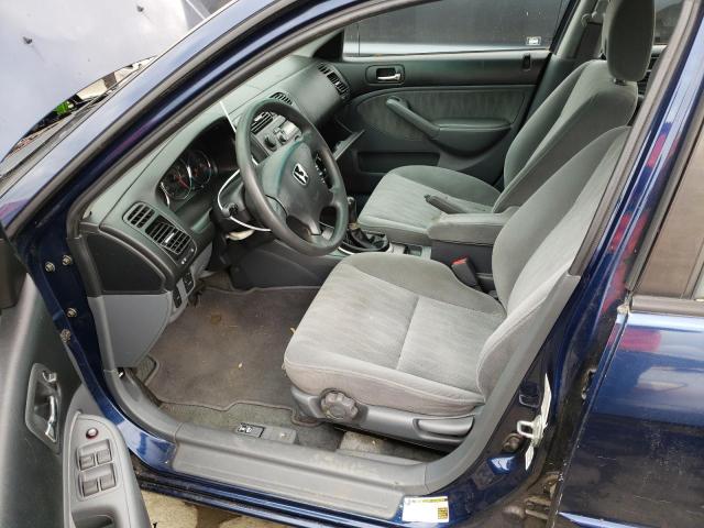 Photo 7 from auction – 2004 HONDA CIVIC LX with VIN 2HGES155X4H604281