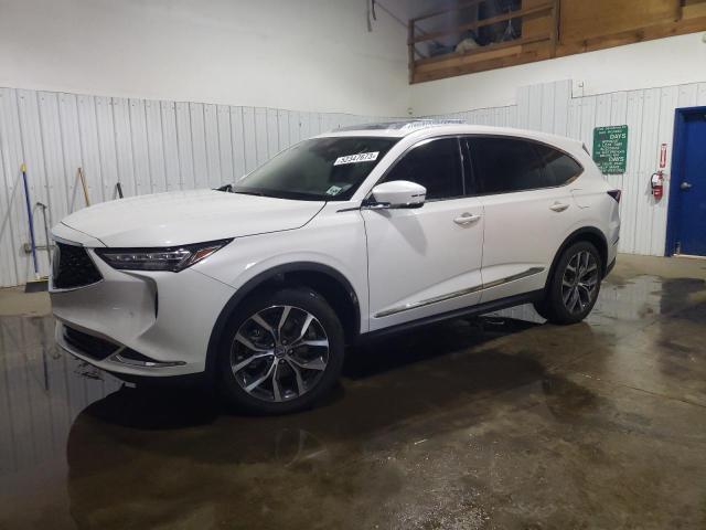 ACURA MDX TECHNO 2022 with VIN 5J8YE1H44NL016727 - Photo from auction