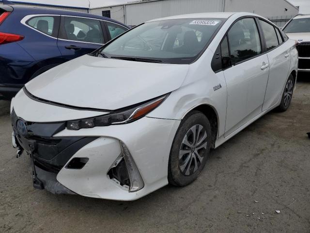 TOYOTA PRIUS PRIM 2021 with VIN JTDKAMFP9M3185753 - Photo from auction