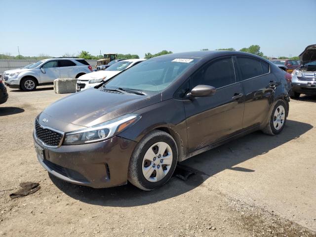 KIA FORTE LX 2018 with VIN 3KPFK4A71JE165166 - Photo from auction