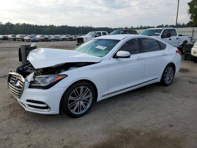 GENESIS G80 BASE 2018 with VIN KMHGN4JE3JU242885 - Photo from auction