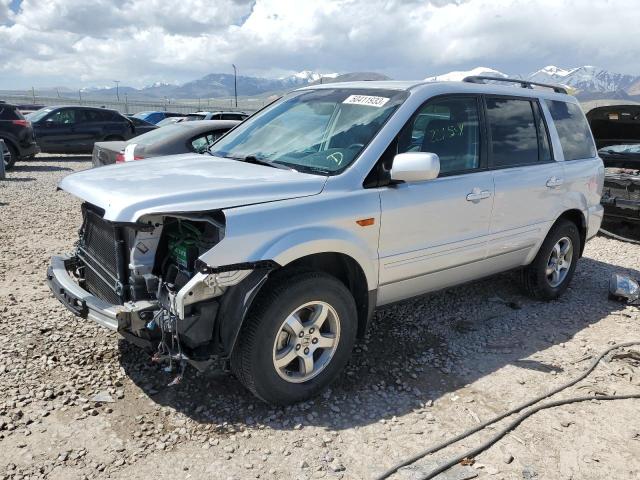 HONDA PILOT EX 2006 with VIN 2HKYF18606H560595 - Photo from auction