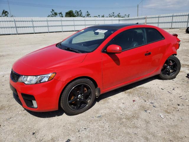 KIA FORTE SX 2011 with VIN KNAFW6A31B5445287 - Photo from auction