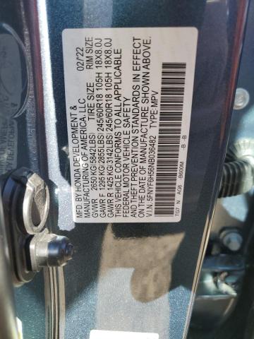Photo 14 from auction – 2022 HONDA PILOT EXL with VIN 5FNYF6H56NB036482