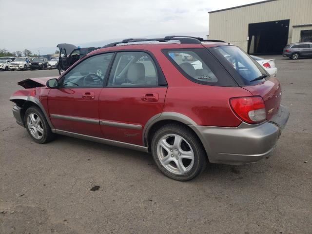 Photo 2 from auction – 2002 SUBARU IMPREZA OU with VIN JF1GG68512H833958