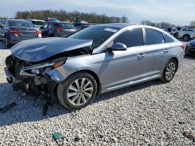 HYUNDAI SONATA SPO 2016 with VIN 5NPE34AF6GH375721 - Photo from auction