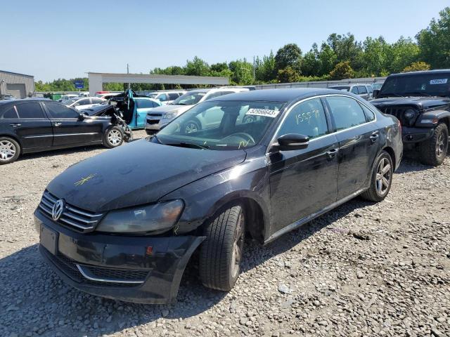 VOLKSWAGEN PASSAT SE 2014 with VIN 1VWBP7A30EC006566 - Photo from auction