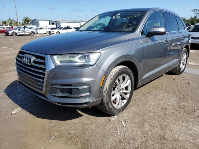 AUDI Q7 PREMIUM 2017 with VIN WA1LAAF77HD012715 - Photo from auction
