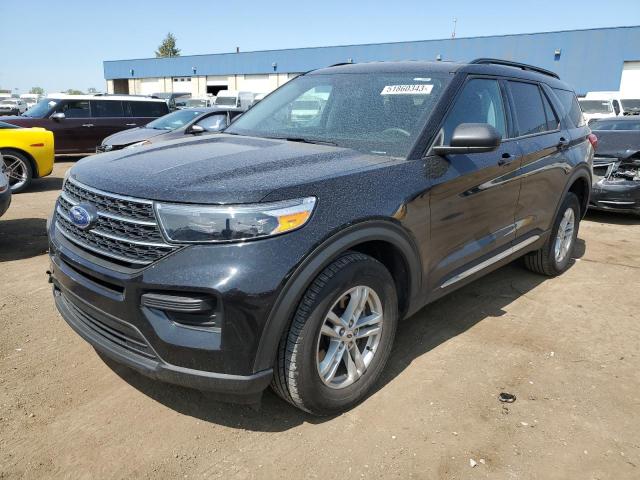FORD EXPLORER X 2022 with VIN 1FMSK8DH4NGB53847 - Photo from auction