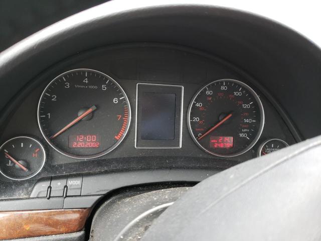 Photo 9 from auction – 2002 AUDI A4 3.0 with VIN WAUJT68E62A308315