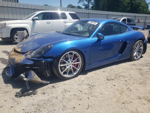 PORSCHE CAYMAN GT4 2016 with VIN WP0AC2A81GK192099 - Photo from auction