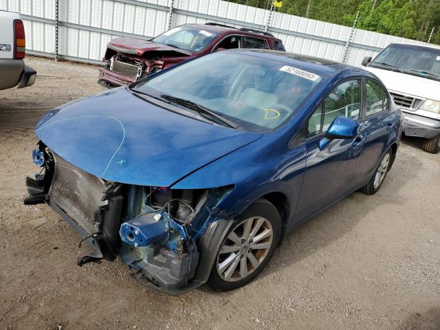 HONDA CIVIC EX 2012 con VIN 2HGFB2F8XCH570876 - Foto de la subasta