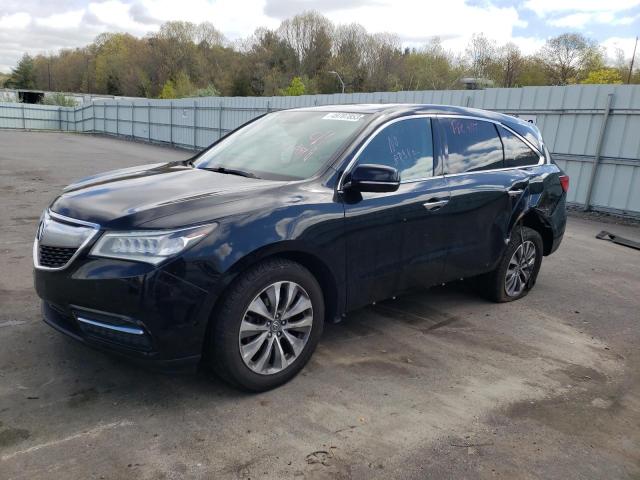 ACURA MDX TECHNO 2014 with VIN 5FRYD4H45EB042273 - Photo from auction