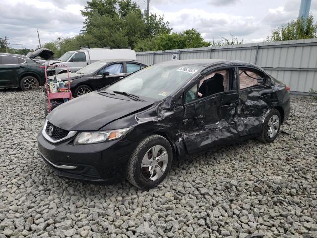 HONDA CIVIC LX 2014 with VIN 19XFB2F56EE249744 - Photo from auction