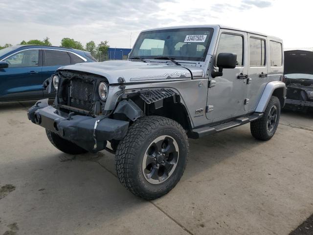 JEEP WRANGLER U 2014 with VIN 1C4BJWEG5EL196246 - Photo from auction