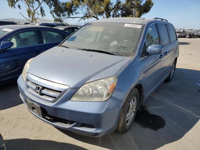 Photo 1 from auction – 2007 HONDA ODYSSEY EX with VIN 5FNRL38687B020792